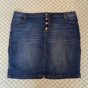 Maurice’s Denim Skirt 18W